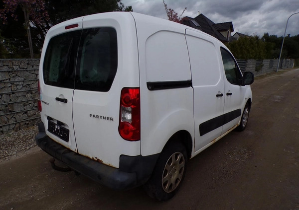 Peugeot Partner cena 5900 przebieg: 224000, rok produkcji 2011 z Krasnystaw małe 407